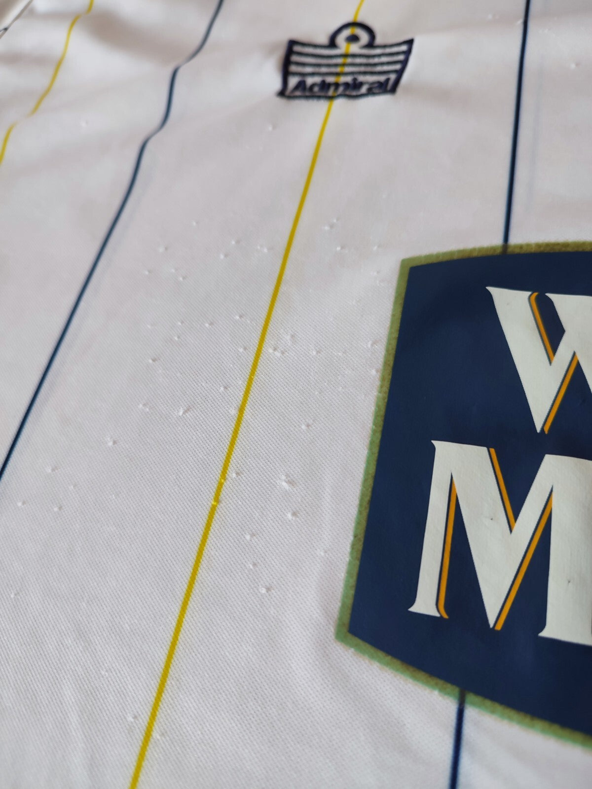 Leeds United 2005 2006 home Sz 2XL Admiral jersey shirt soccer football kit XXL