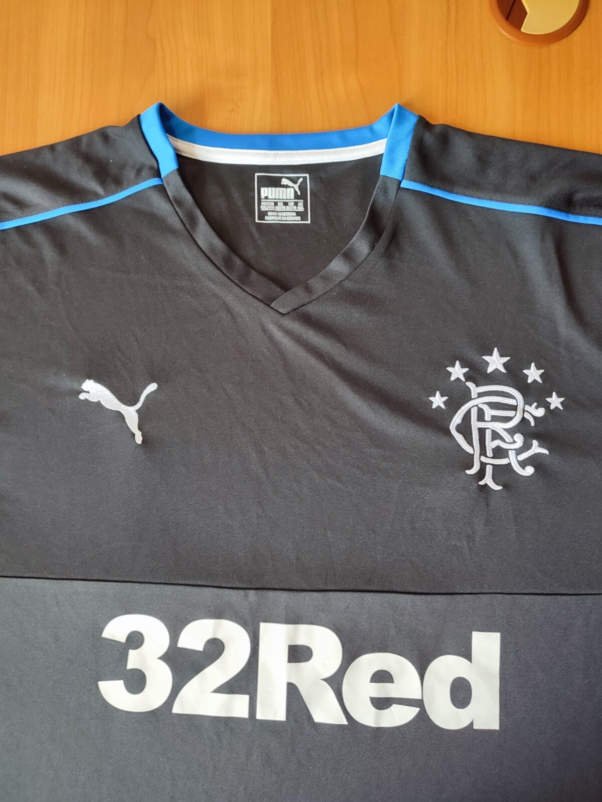 Glasgow Rangers 2017 2018 third Sz 4XL football soccer shirt jersey kit 3rd Puma