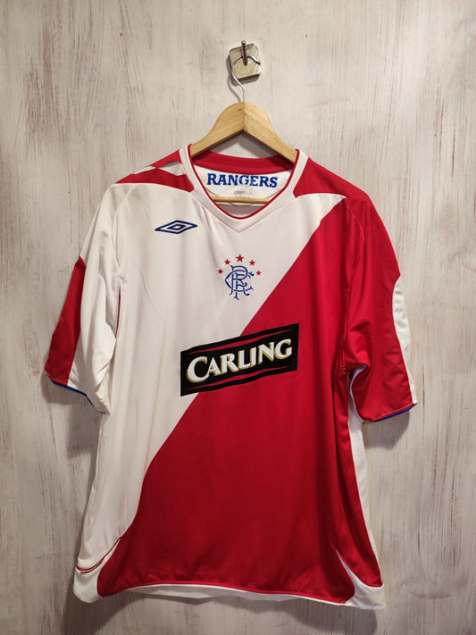 Glasgow Rangers 2006 2007 away Size 2XL soccer shirt jersey kit football tee XXL