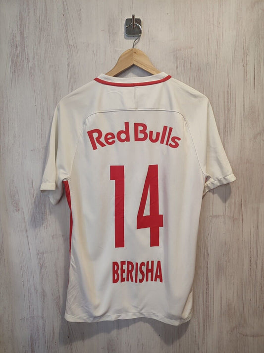 Red Bull Salzburg 2016 2017 home Sz M Nike soccer shirt jersey football Berisha