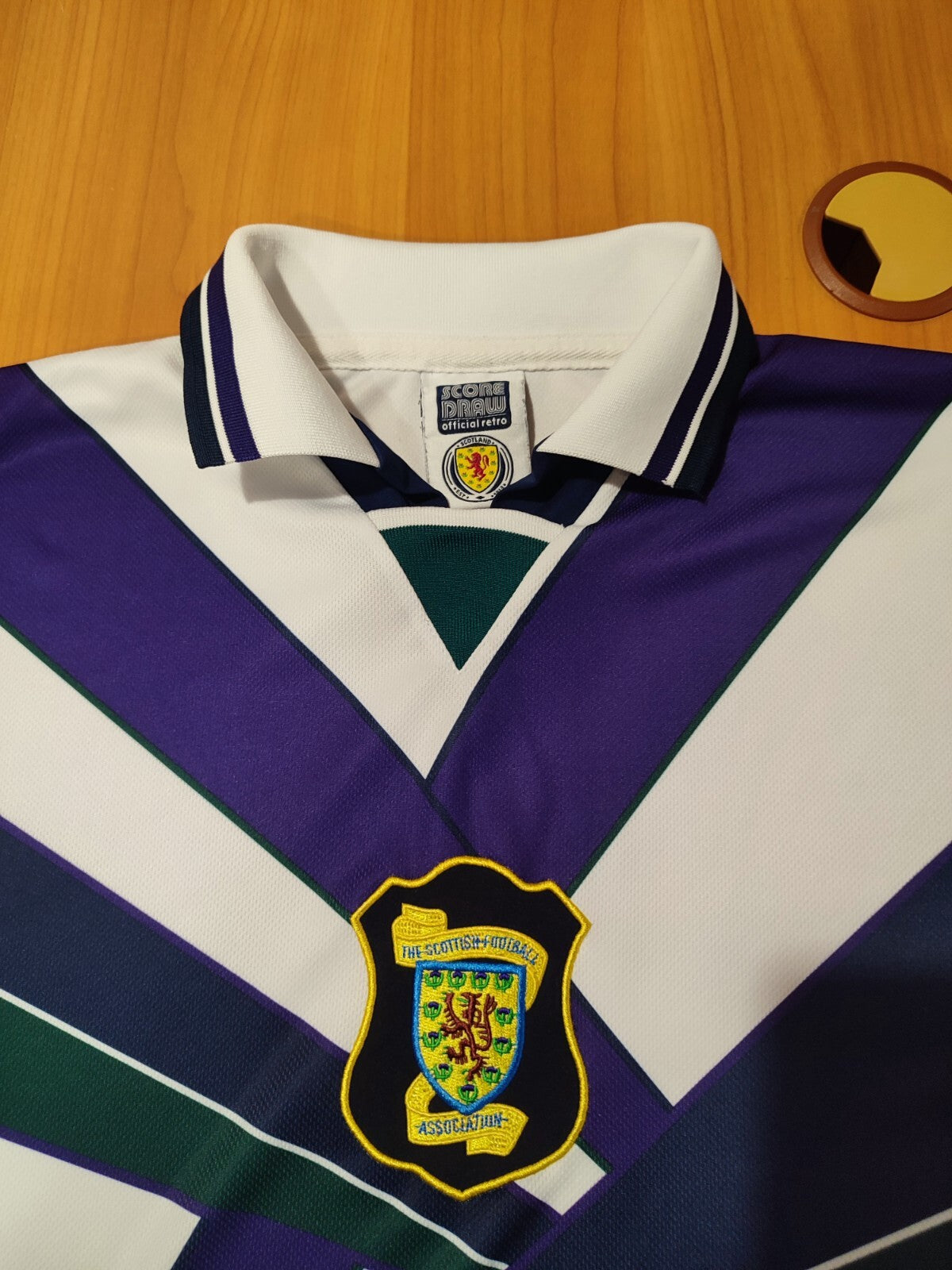Scotland 1994 1995 1996 away Size M Score Draw shirt jersey football soccer kit