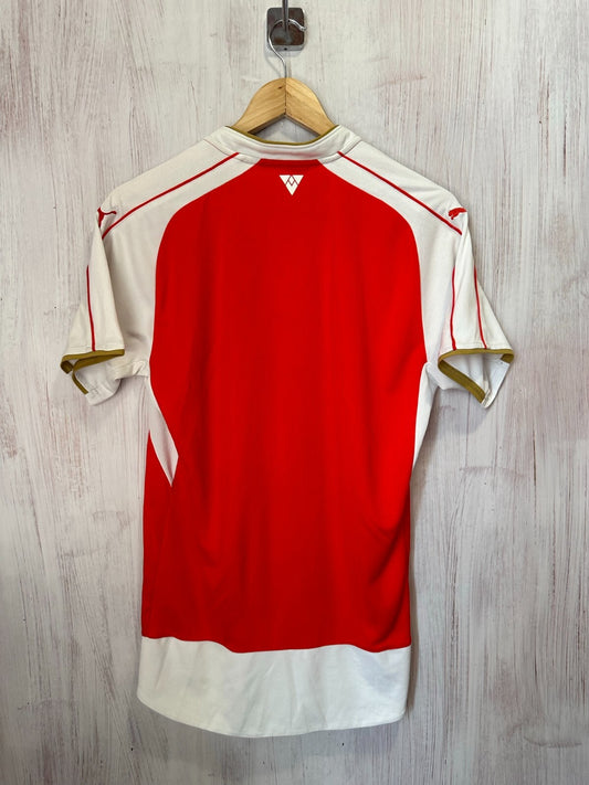 Arsenal London 2014 2015 home Size M Puma shirt football jersey soccer tee kit