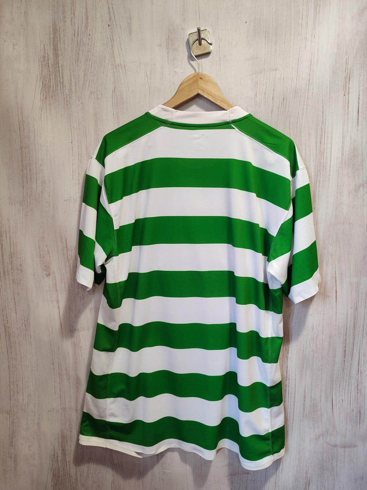 AUTHENTIC Celtic 2007 2008 home Size 2XL PLAYER ISSUE football shirt jersey XXL