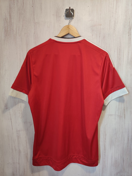 Manchester United 2015 2016 home Sz M Adidas shirt jersey soccer kit maillot kit
