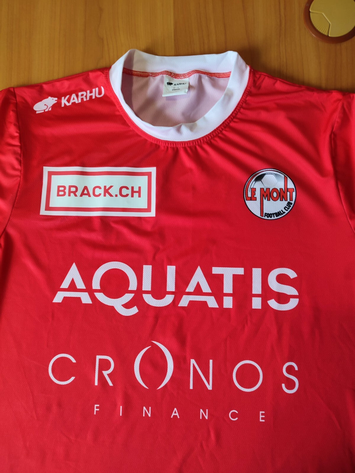 FC LE MONT 2017 2018 third Size S Karhu football shirt jersey soccer FCL Mont LS