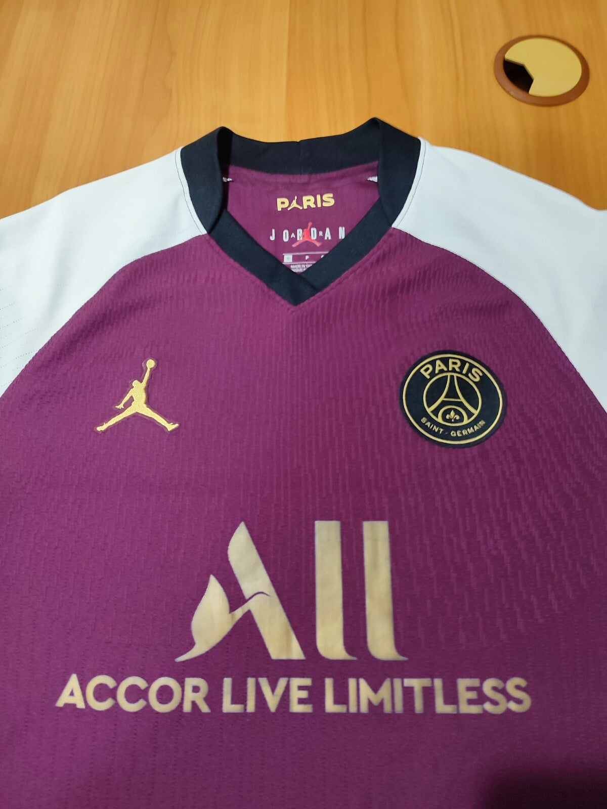 AUTHENTIC Paris Saint-Germain 2020 2021 third Sz S jersey shirt football 3rd PSG