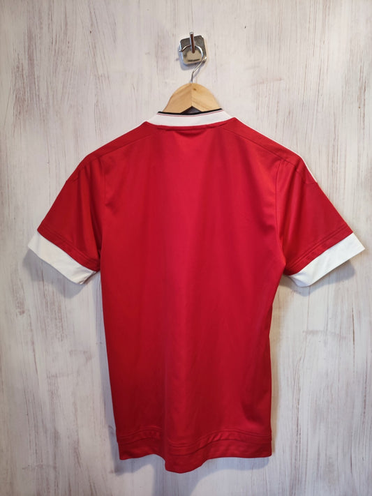 Manchester United 2015 2016 home Size XS Adidas soccer shirt jersey football kit