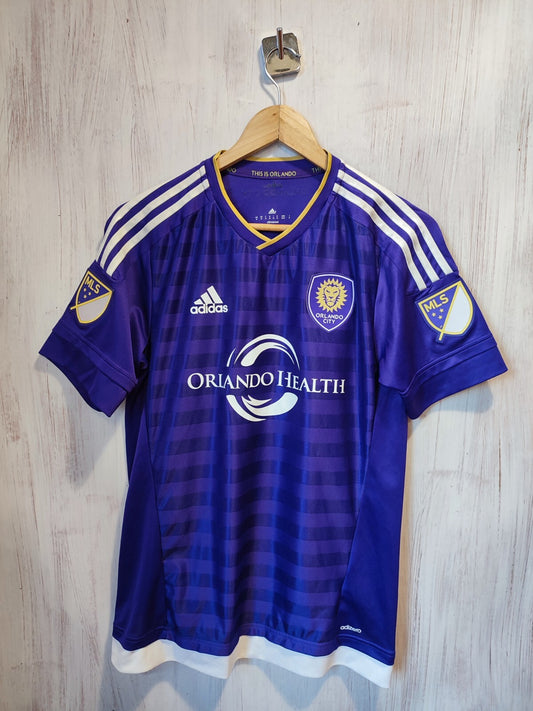 AUTHENTIC Orlando City 2014 2015 home Size M football shirt soccer jersey kit