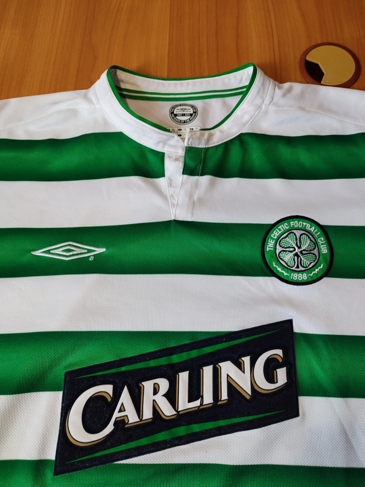 FC Celtic 2003 2004 home Sz 2XL shirt jersey kit soccer football tee trikot XXL