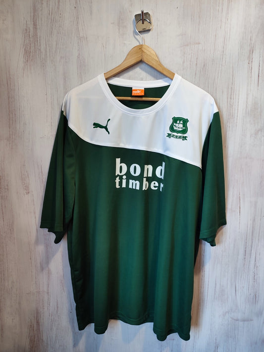 Plymouth Argyle 2013 2014 home Sz 4XL soccer shirt jersey football kit tee Puma