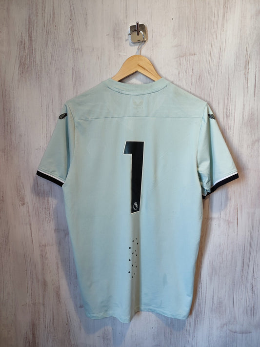 Wolverhampton Wanderers 2022 2023 GK Sz M Wolves shirt jersey kit Goalkeeper #1