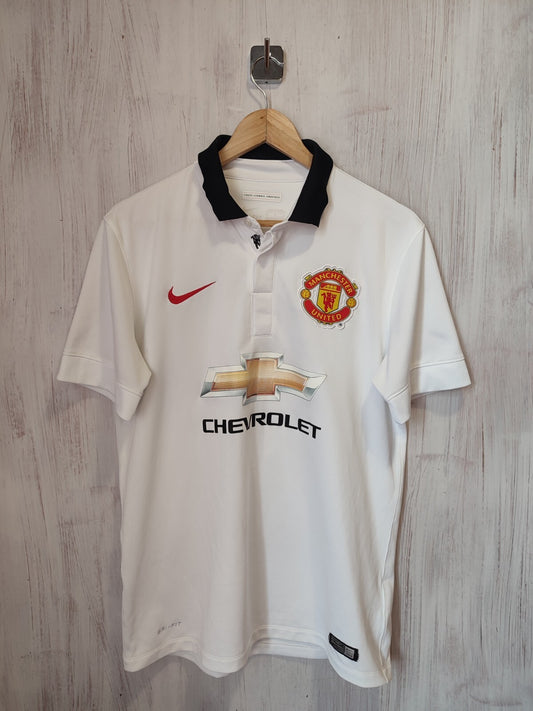 Manchester United 2014 2015 away Sz M Nike shirt soccer jersey kit tee Di Maria