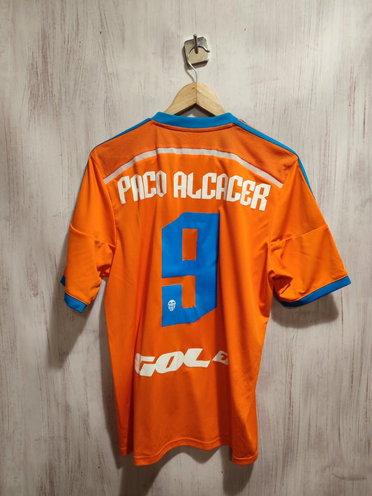 Valencia CF 2014 2015 away 2015 2016 third Size M football kit 3rd Paco Alcacer