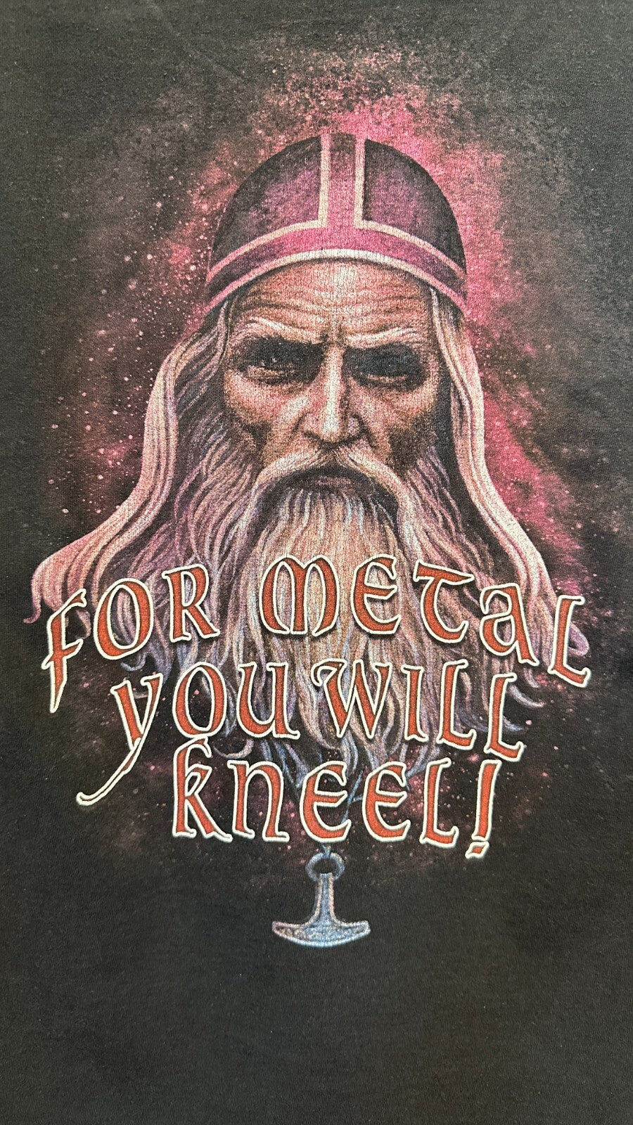 Ensiferum - For metal you will kneel Size S tee t-shirt Fruit of the Loom Small