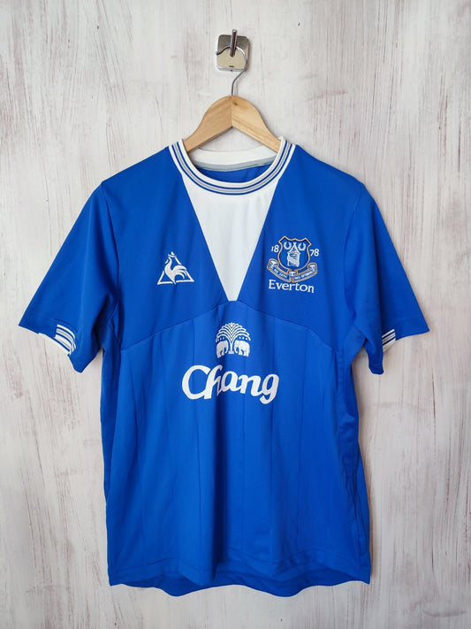 FC Everton 2009 2010 home Size M Le coq Sportif football shirt jersey soccer kit
