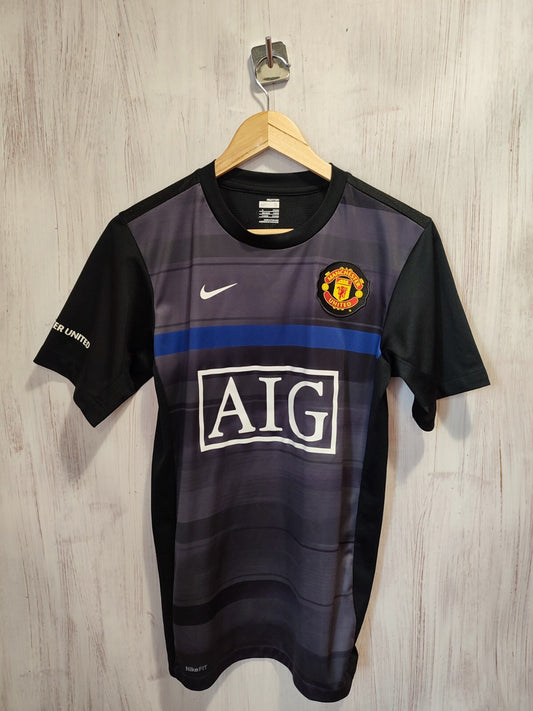 Manchester United 2009 2010 training Sz S Nike football shirt jersey soccer kit