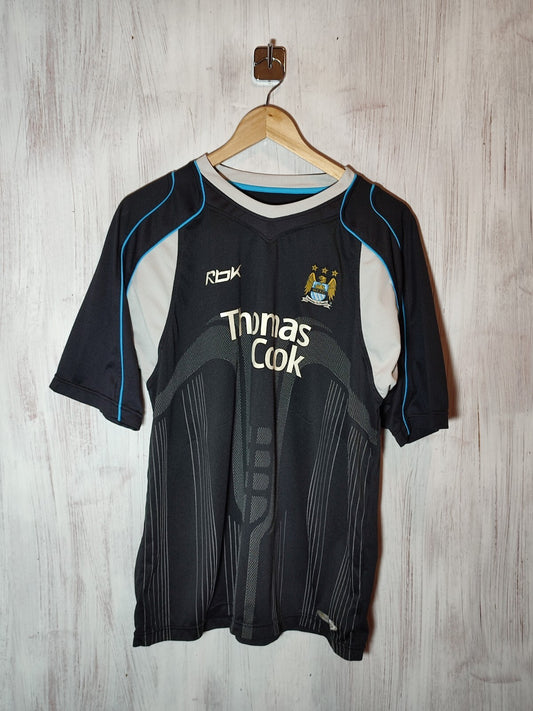 Manchester City 2006 2007 away Sz XL shirt jersey soccer football kit tee Reebok
