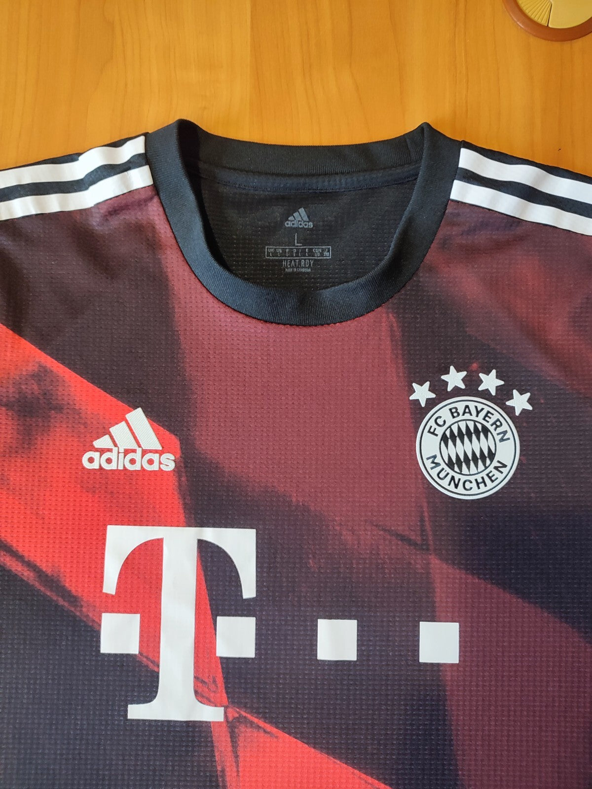 AUTHENTIC FC Bayern Munich 2020 2021 third Sz L Adidas shirt jersey football 3rd
