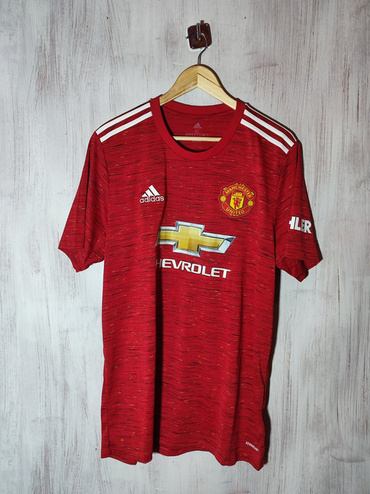 Manchester United 2020 2021 home Size XL shirt jersey tee football soccer kit