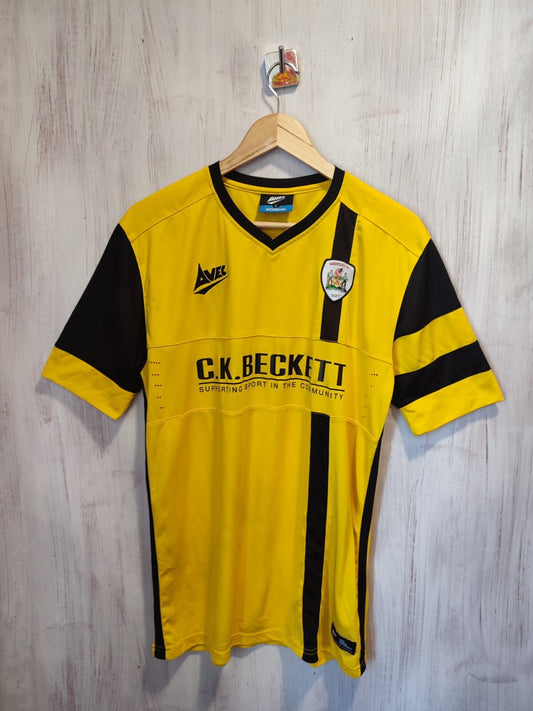 Barnsley FC 2014 2015 away Sz L Avec shirt jersey soccer football trikot kit tee
