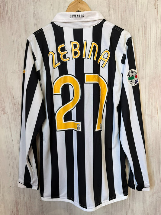 MATCH WORN or ISSUED jersey Juventus 2006/07 Home Sz L shirt soccer football kit