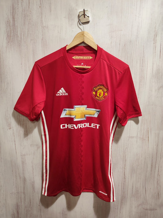 Manchester United 2016 2017 home Sz S soccer jersey shirt football kit tee Pogba