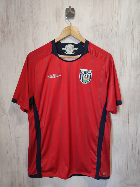 West Bromwich Albion 2009 2010 away Sz L Umbro football shirt jersey soccer kit