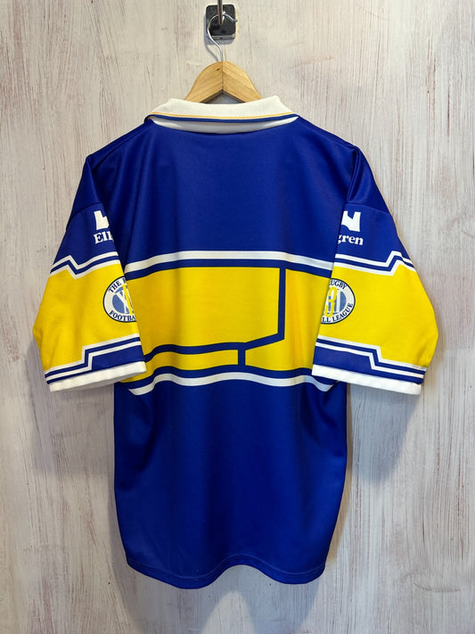 VINTAGE Leeds Rugby League 1994 1995 Size L home Ellgren shirt jersey kit rhinos