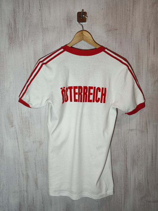 VINTAGE Austria Size L Adidas soccer shirt jersey football kit trikot Osterreich
