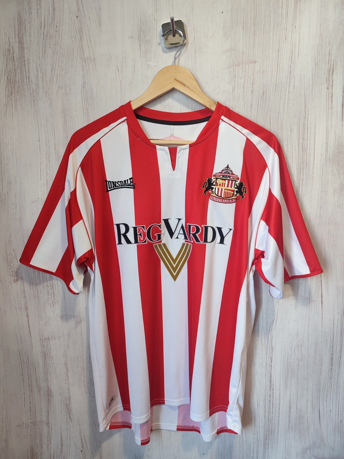 FC Sunderland 2005 2006 2007 home Sz M Nike football shirt soccer jersey kit tee