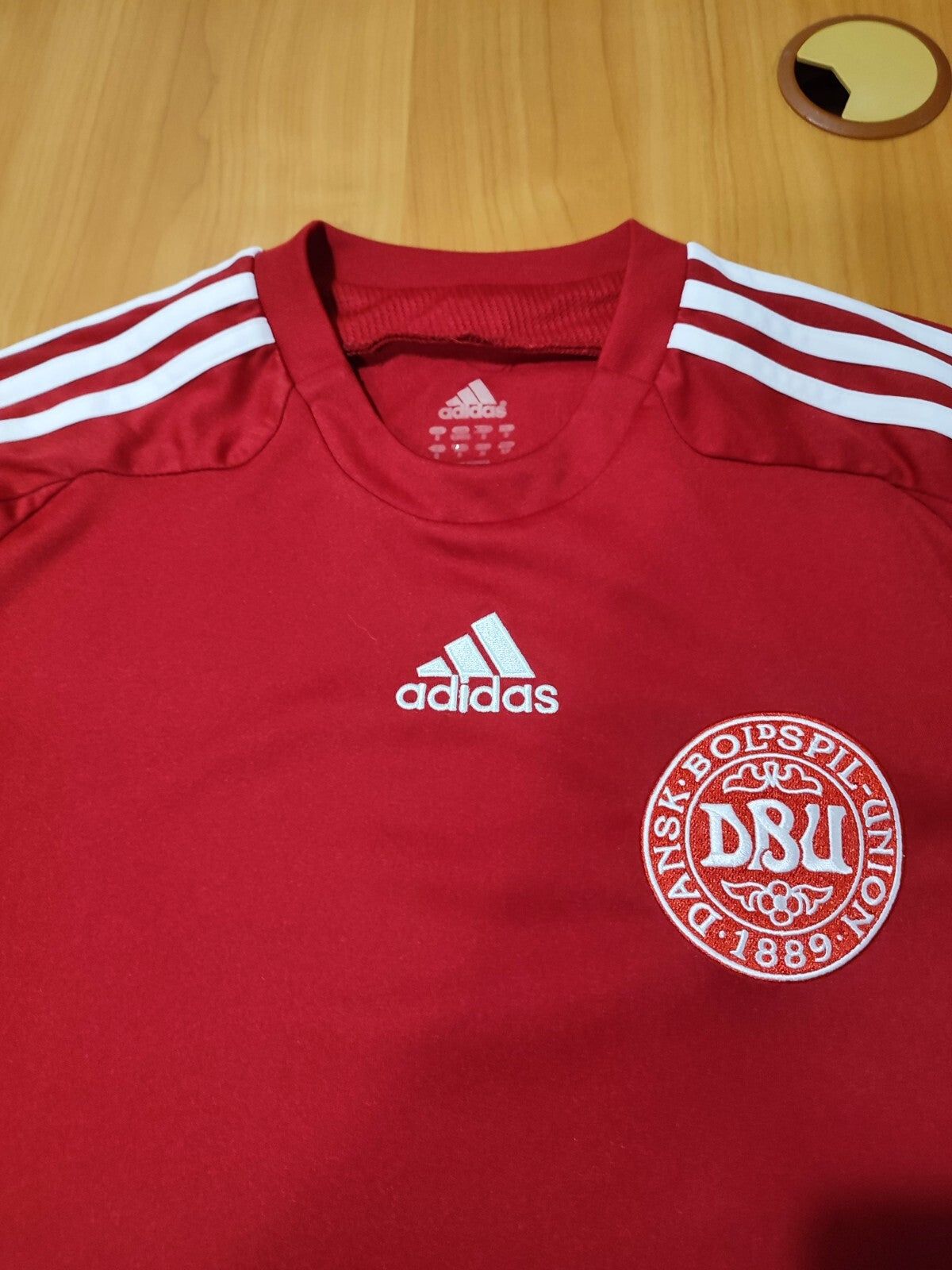 Denmark 2008 2009 2010 home Size S shirt jersey football soccer maillot kit tee