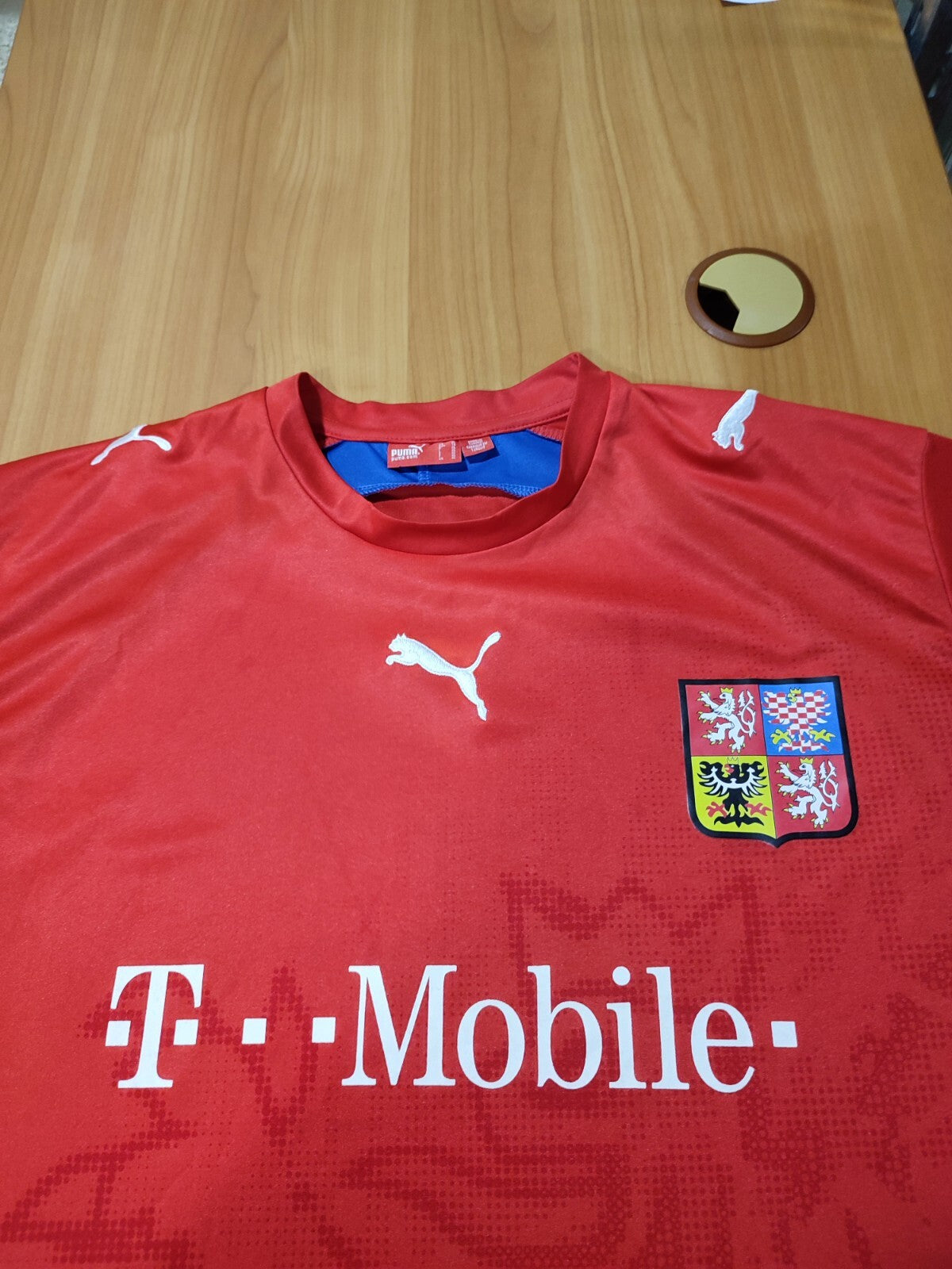 Czech Republic 2006 2007 2008 home Sz XL Puma shirt jersey football football kit