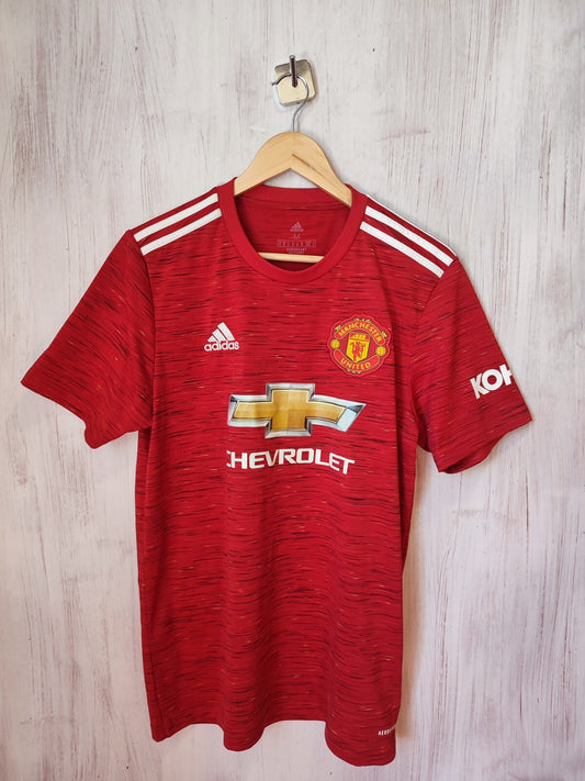 Manchester United 2020 2021 home Size S shirt jersey football soccer kit Adidas