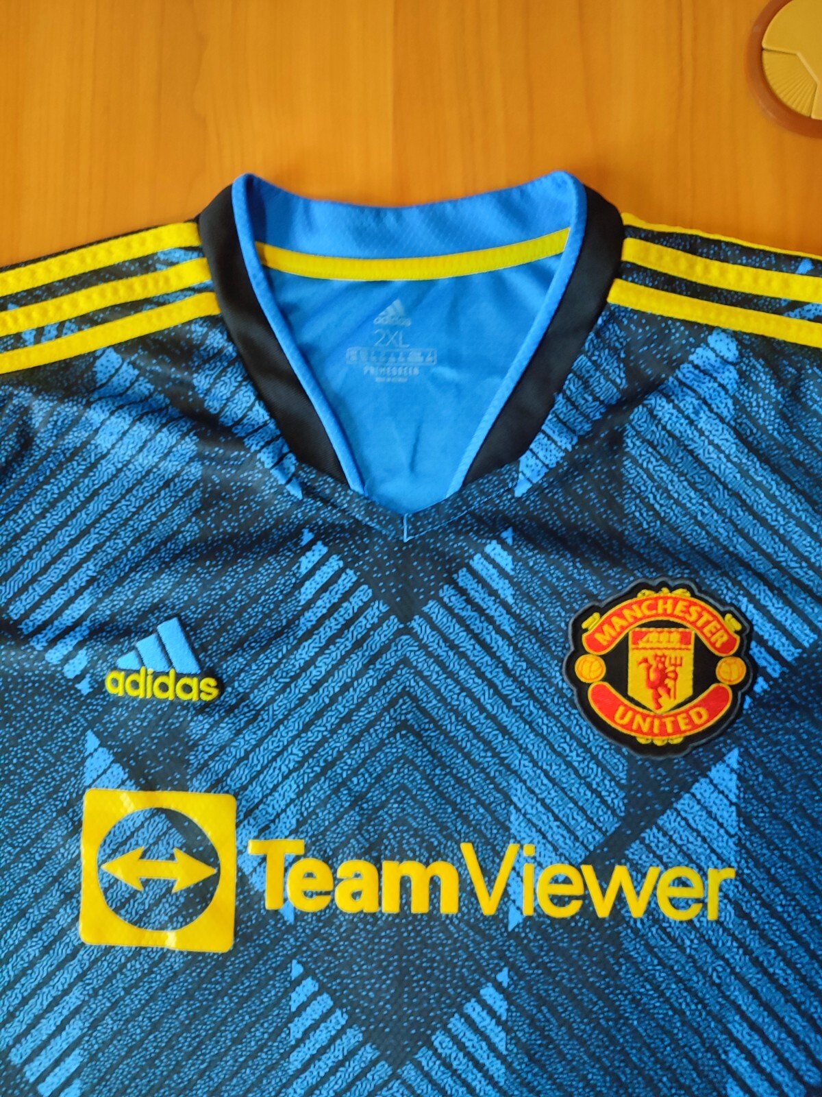 Manchester United 2021 2022 third 2XL soccer shirt jersey kit Ronaldo XXL  3rd