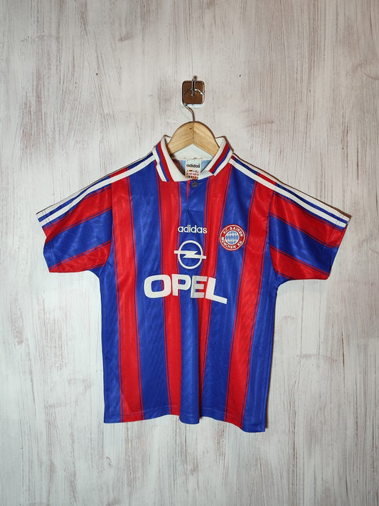 FC Bayern Munich 1995 1996 1997 home Sz XS kit shirt jersey soccer football tee