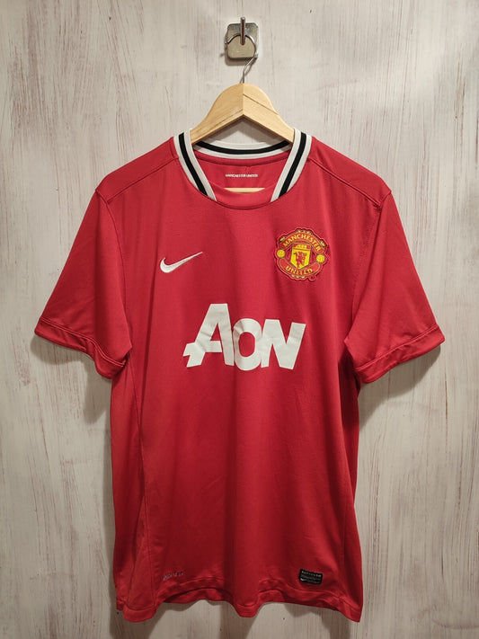 Manchester United 2011 2012 home Size L shirt jersey football soccer kit maillot