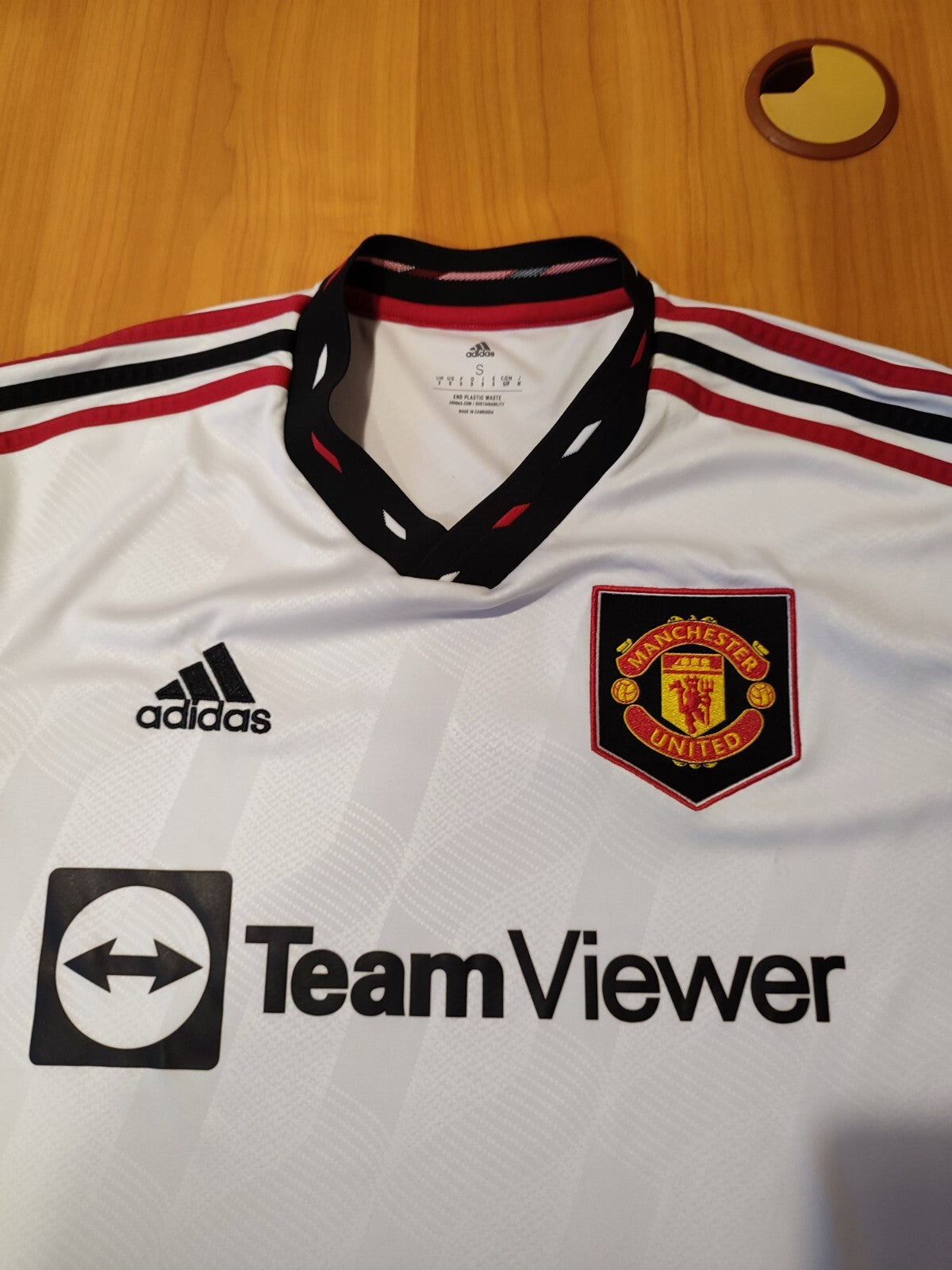 Manchester United 2022 2023 away Size S jersey shirt soccer football kit Adidas