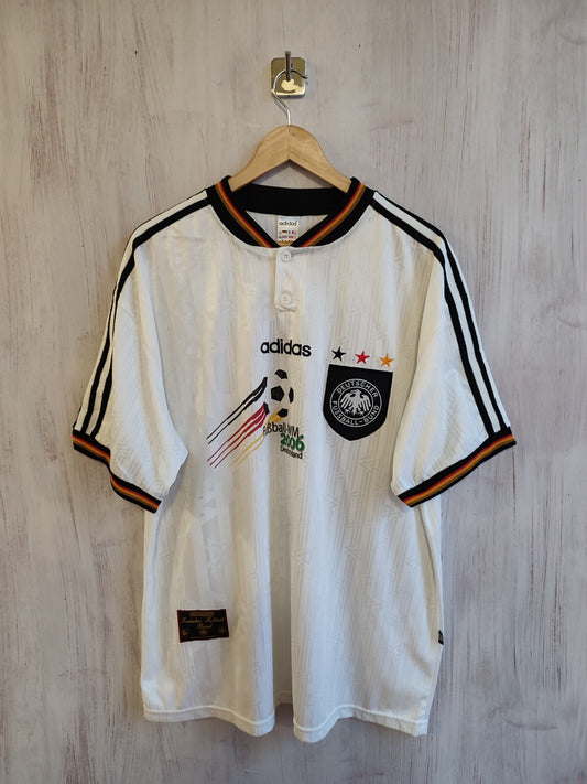 Germany 1996 1997 1998 Home XXL Adidas Deutschland shirt jersey soccer kit 2XL