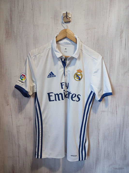Real Madrid 2016 2017 home Sz S soccer shirt jersey football maillot kit Ronaldo