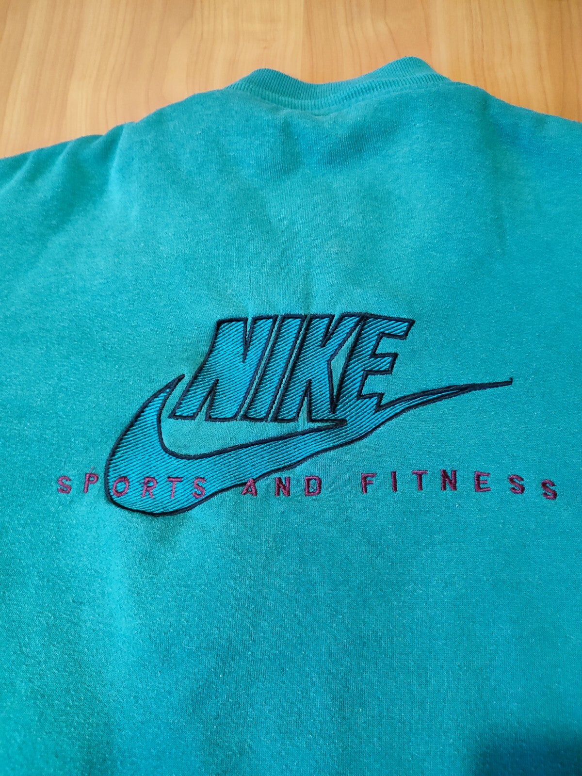 Nike Size S jacket sweater sweatshirt Hoodie Green Zip Top training