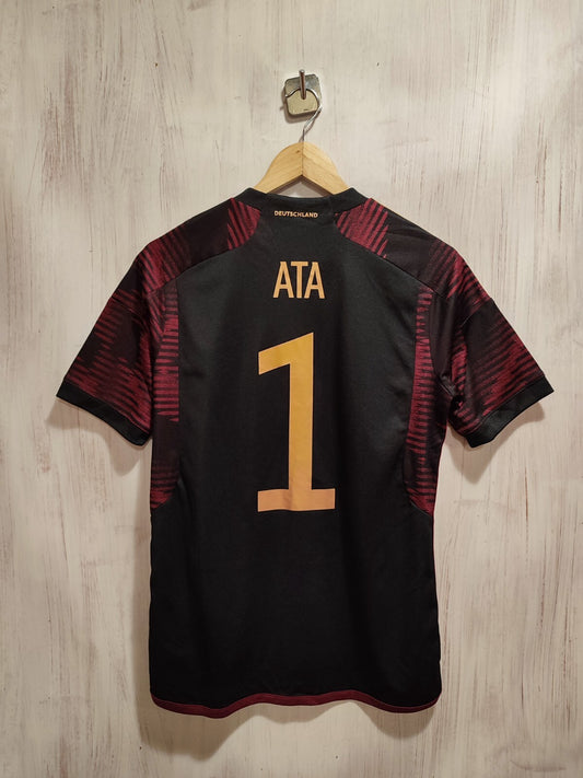 kids Deutschland 2022 2023 away Sz XL 15-16Y Germany shirt jersey soccer kit tee