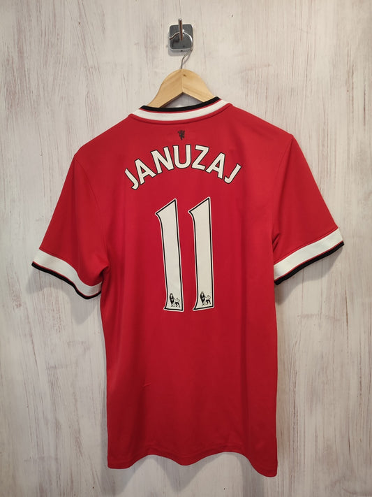 Manchester United 2014 2015 home Sz S Nike soccer shirt jersey football Januzaj