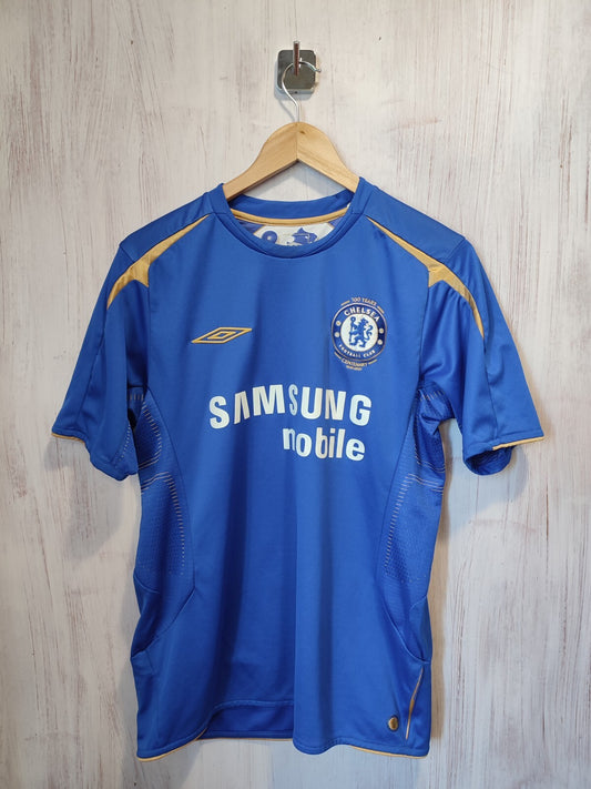 Chelsea London 2005 2006 home Sz M Umbro shirt jersey kit Special One Mourinho