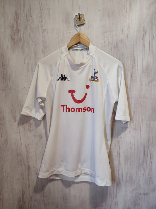 Tottenham Hotspur 2004 2005 home Sz L Kappa Spurs shirt jersey football kit tee