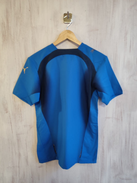 Italy World Cup 2005 2006 home Size XS Puma shirt jersey maillot Italia kit tee