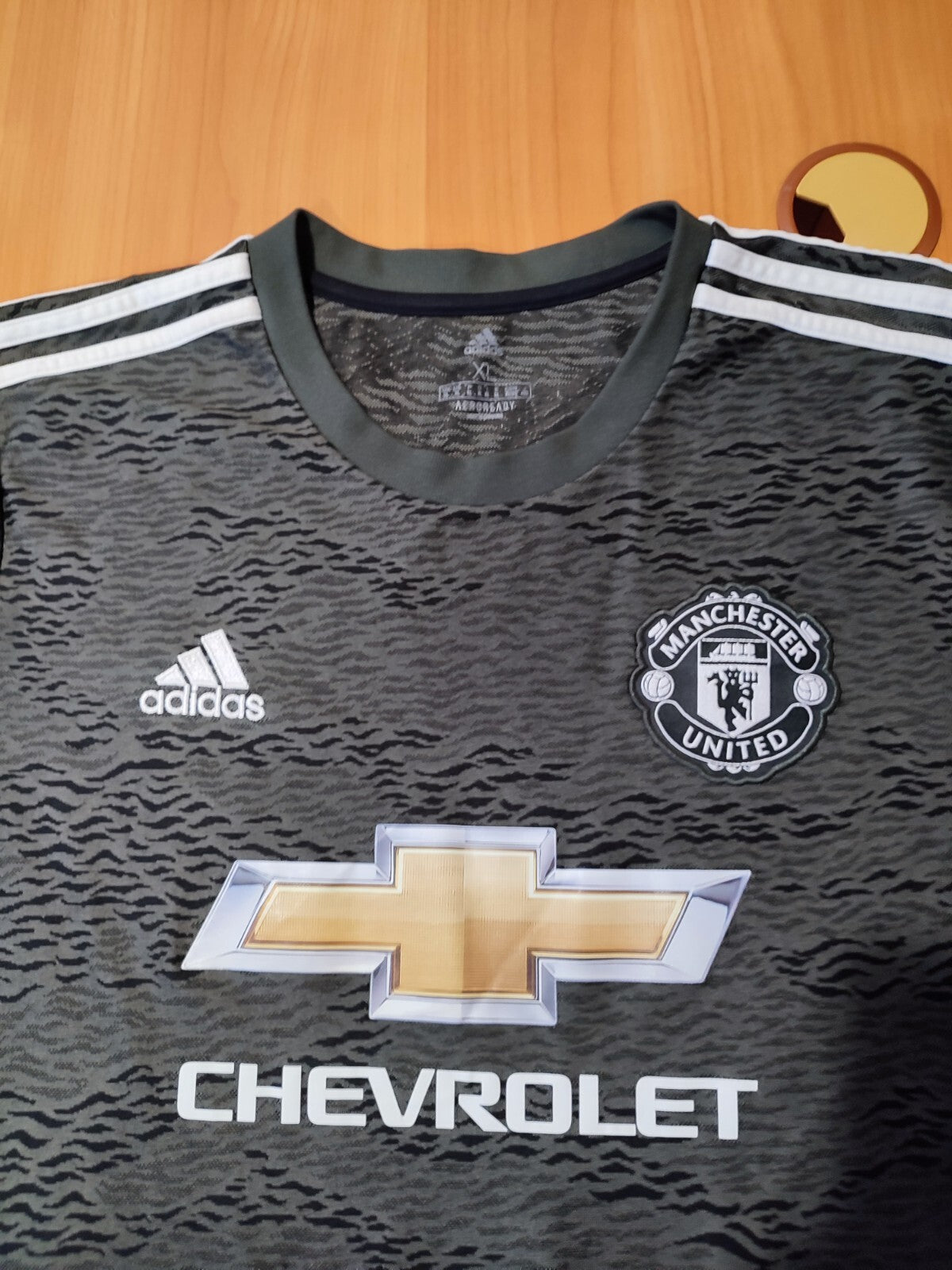 Manchester United 2020 2021 away Size XL Adidas shirt soccer kit football jersey