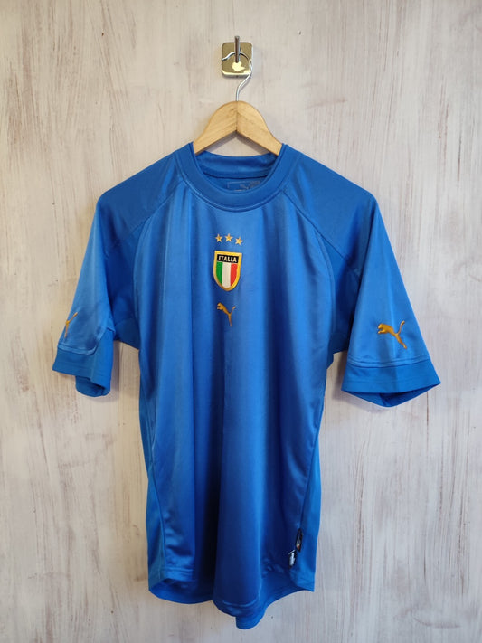 Italy 2004 2005 2006 Home Sz XL Puma shirt jersey soccer Italia kit football tee