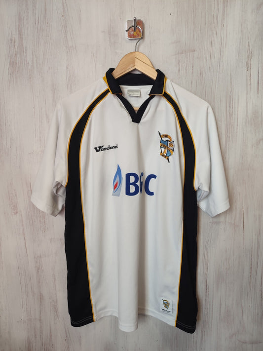Port Vale 2005 2006 home Sz L Vandanel shirt jersey football soccer maillot kit