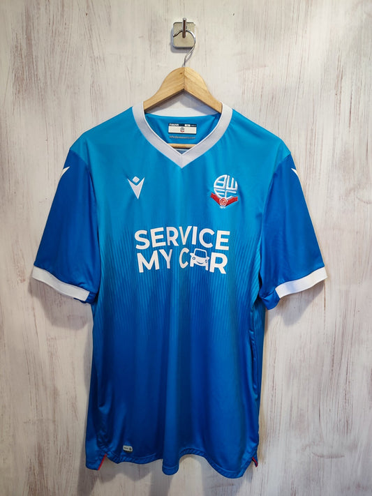 Bolton Wanderers 2022 2023 away Sz 3XL Macron shirt football jersey kit Bakayoko