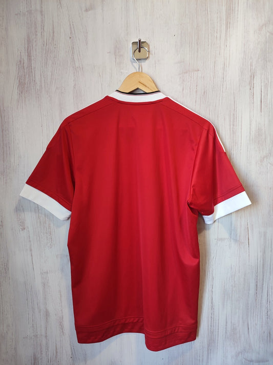 Manchester United 2015 2016 home Size M Adidas soccer shirt jersey football kit